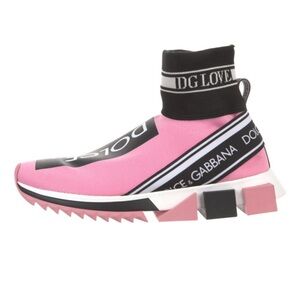 Printed Sock Sneakers,  size 38.5 fits like a US 8